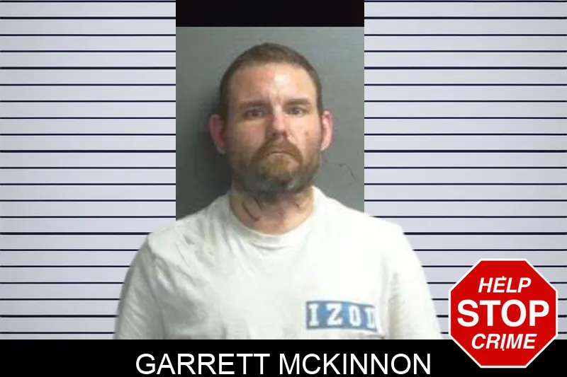 Garrett McKinnon mugshot
