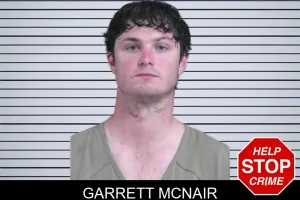 Garrett McNair mugshot