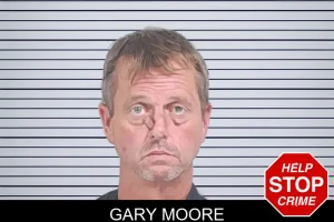 Gary Moore mugshot