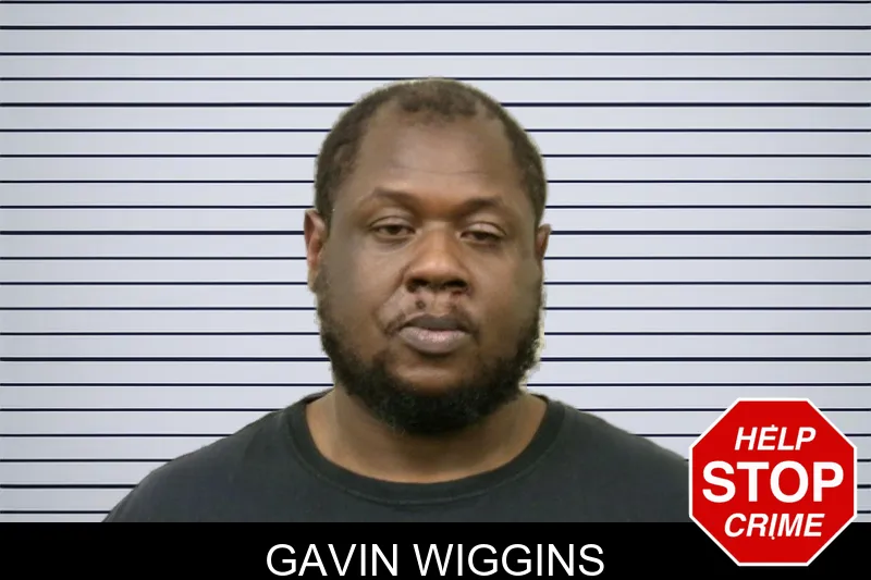 Gavin Wiggins mugshot