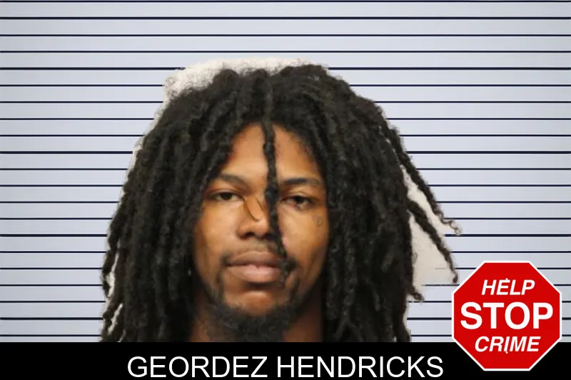 Geordez Hendricks mugshot