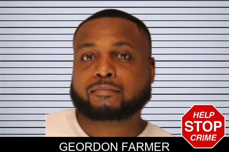 Geordon Farmer mugshot
