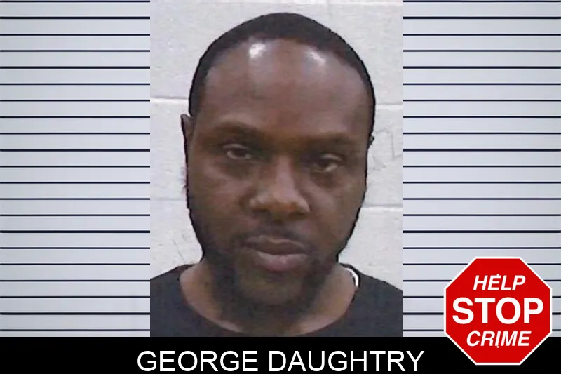 George Daughtry mugshot