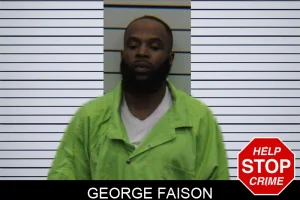 George Faison mugshot