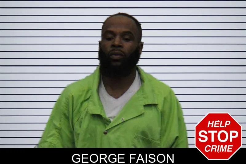 George Faison mugshot