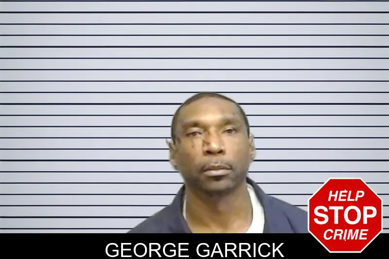 George Garrick mugshot