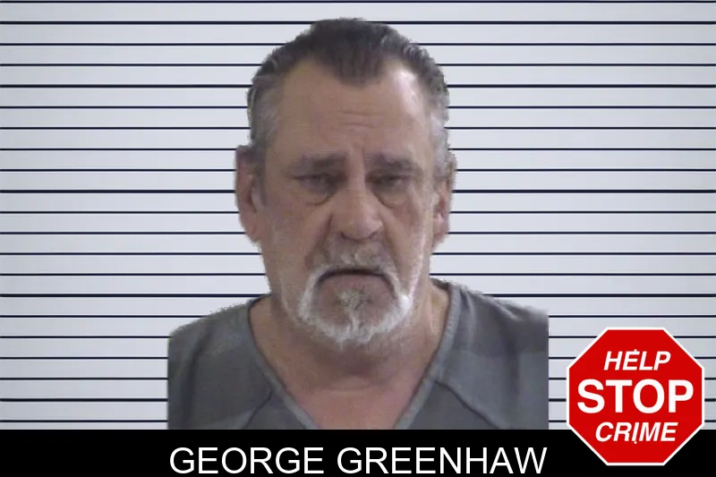 George Greenhaw mugshot