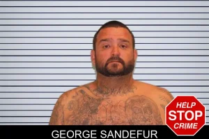 George Sandefur mugshot