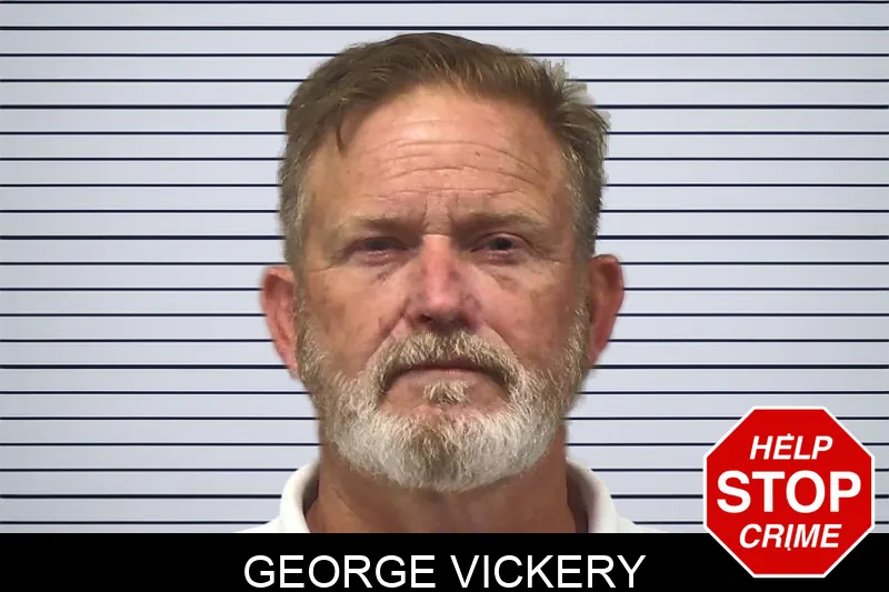 George Vickery mugshot
