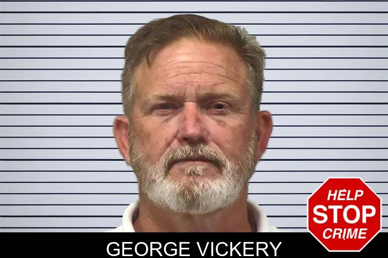 George Vickery mugshot