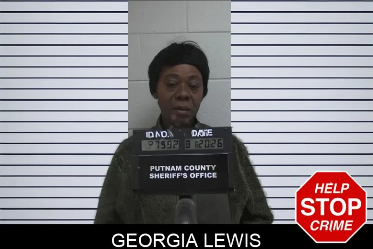Georgia Lewis mugshot – Putnam County , Georgia Georgia Lewis