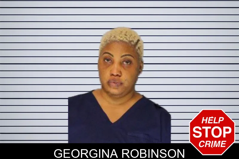 Georgina Robinson mugshot