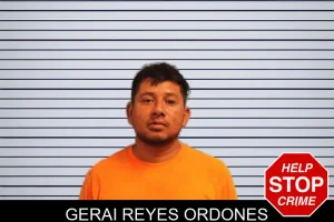 Gerai Reyes Ordones mugshot