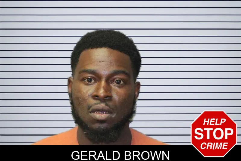 Gerald Brown mugshot