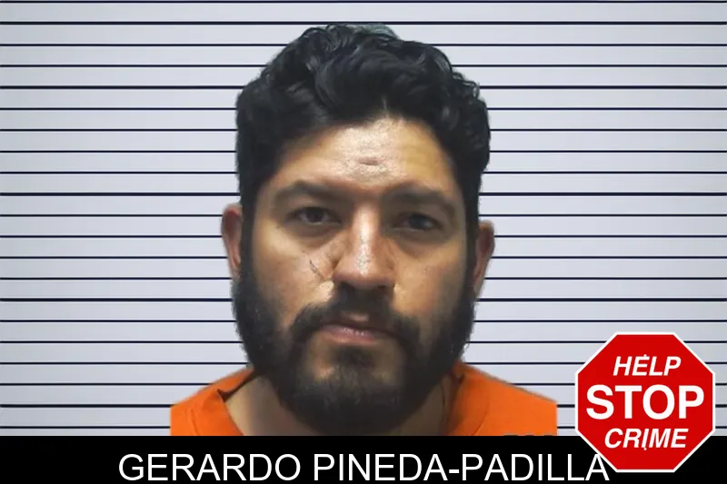 Gerardo Pineda-Padilla mugshot