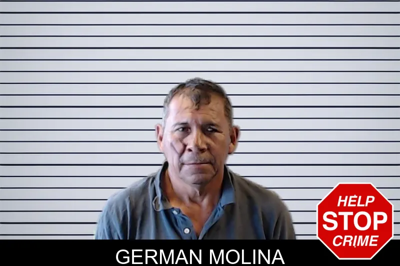 German Molina mugshot