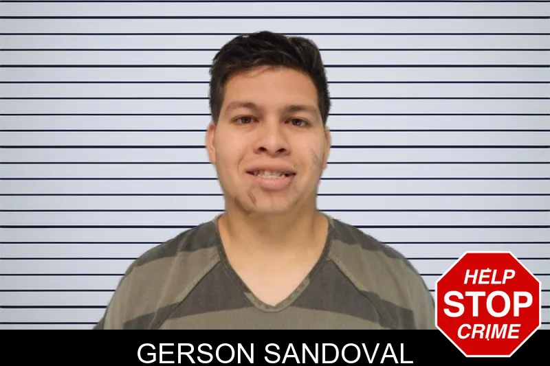 Gerson Sandoval mugshot