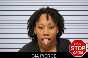Gia Pierce mugshot