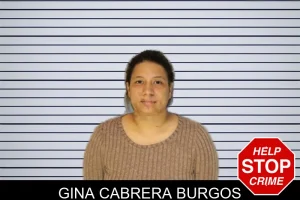 Gina Cabrera Burgos mugshot