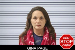 Gina Page mugshot