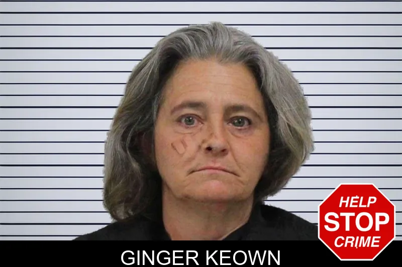 Ginger Keown mugshot