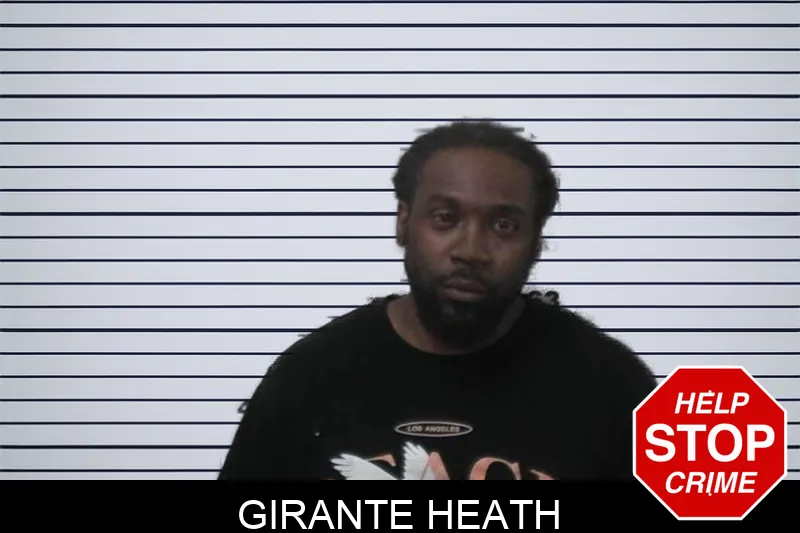 Girante Heath mugshot