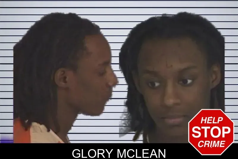 Glory McLean mugshot