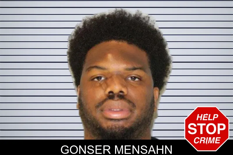 Gonser Mensahn mugshot