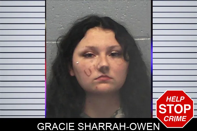 Gracie Sharrah-Owen mugshot