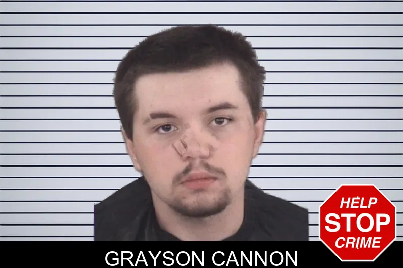 Grayson Cannon mugshot