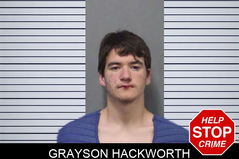 Grayson Hackworth mugshot