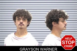 Grayson Warner mugshot