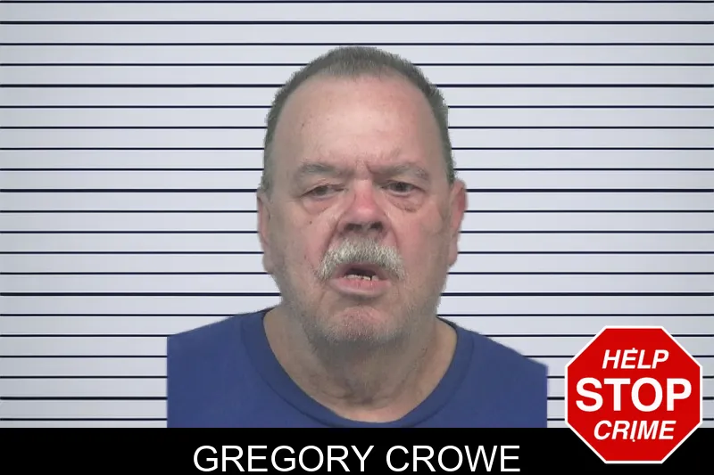 Gregory Crowe mugshot
