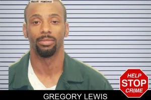 Gregory Lewis mugshot