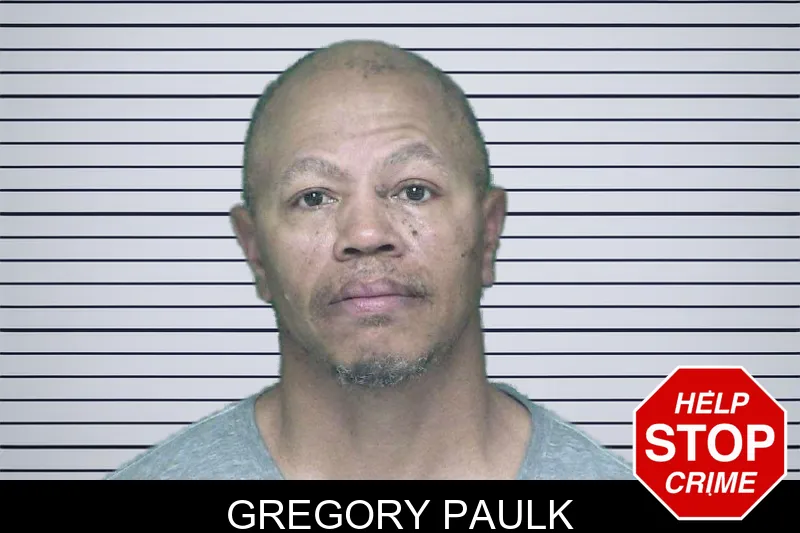 Gregory Paulk mugshot