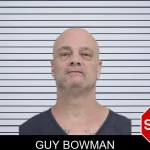 Guy Bowman mugshot