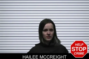 Hailee McCreight mugshot