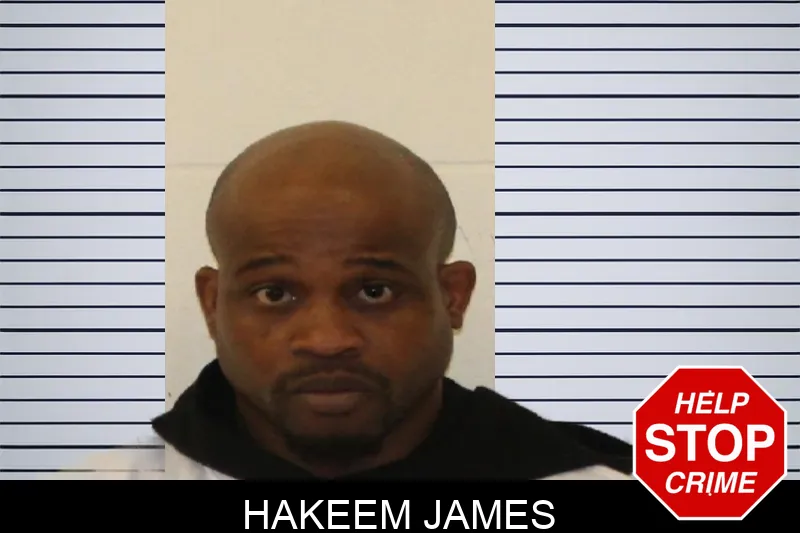 Hakeem James mugshot