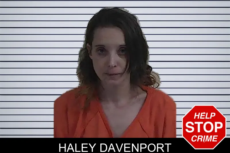 Haley Davenport mugshot