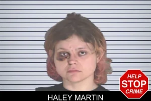 Haley Martin mugshot
