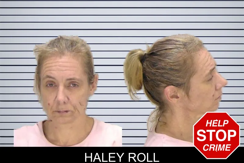 Haley Roll mugshot
