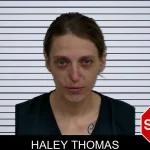 Haley Thomas mugshot