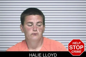 Halie Lloyd mugshot