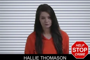 Hallie Thomason mugshot