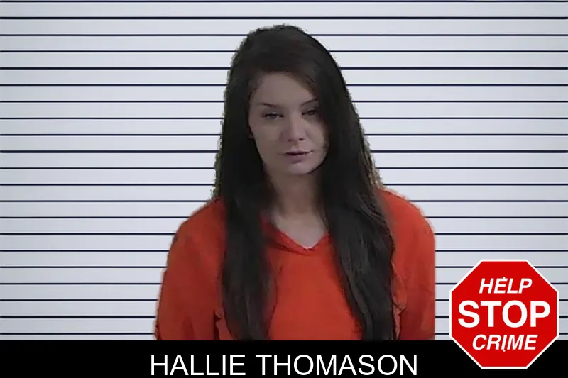 Hallie Thomason mugshot