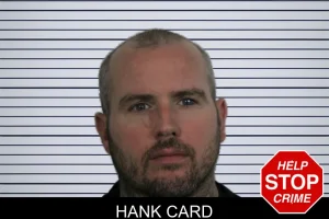 Hank Card mugshot