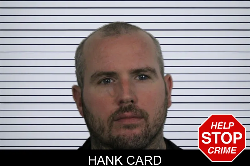 Hank Card mugshot