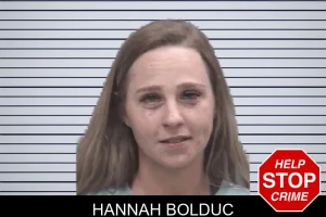 Hannah Bolduc mugshot