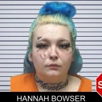 Hannah Bowser mugshot