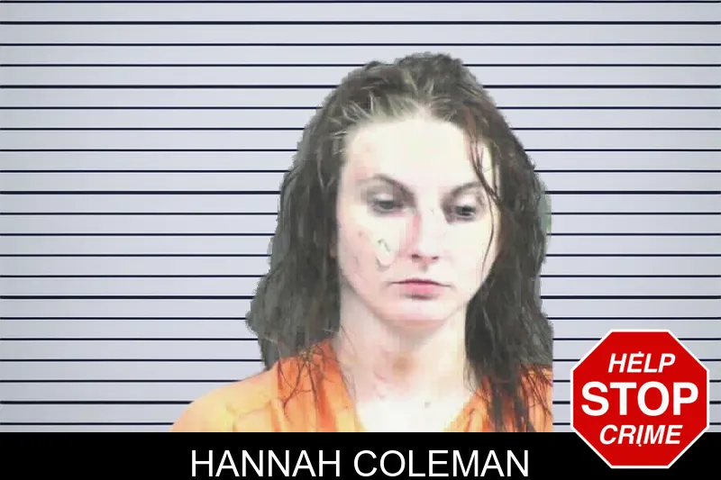 Hannah Coleman mugshot